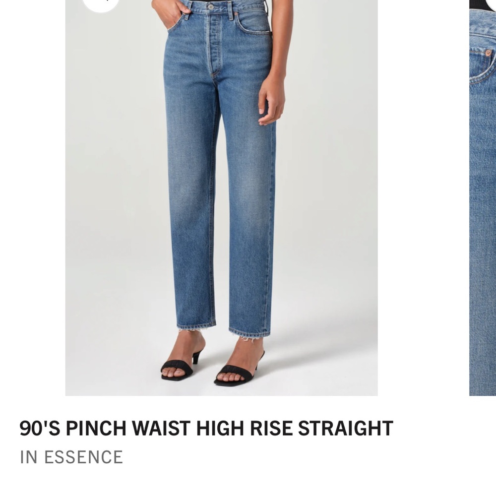 Agolde 90’s Pinch Waist High Rise Jeans
